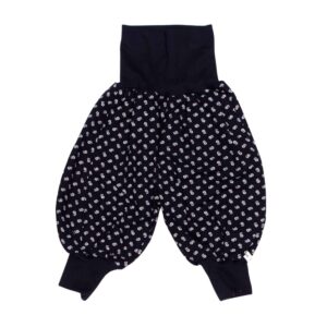 anna * pollack, Dirndl Piratenhose schwarz, Bund schwarz
