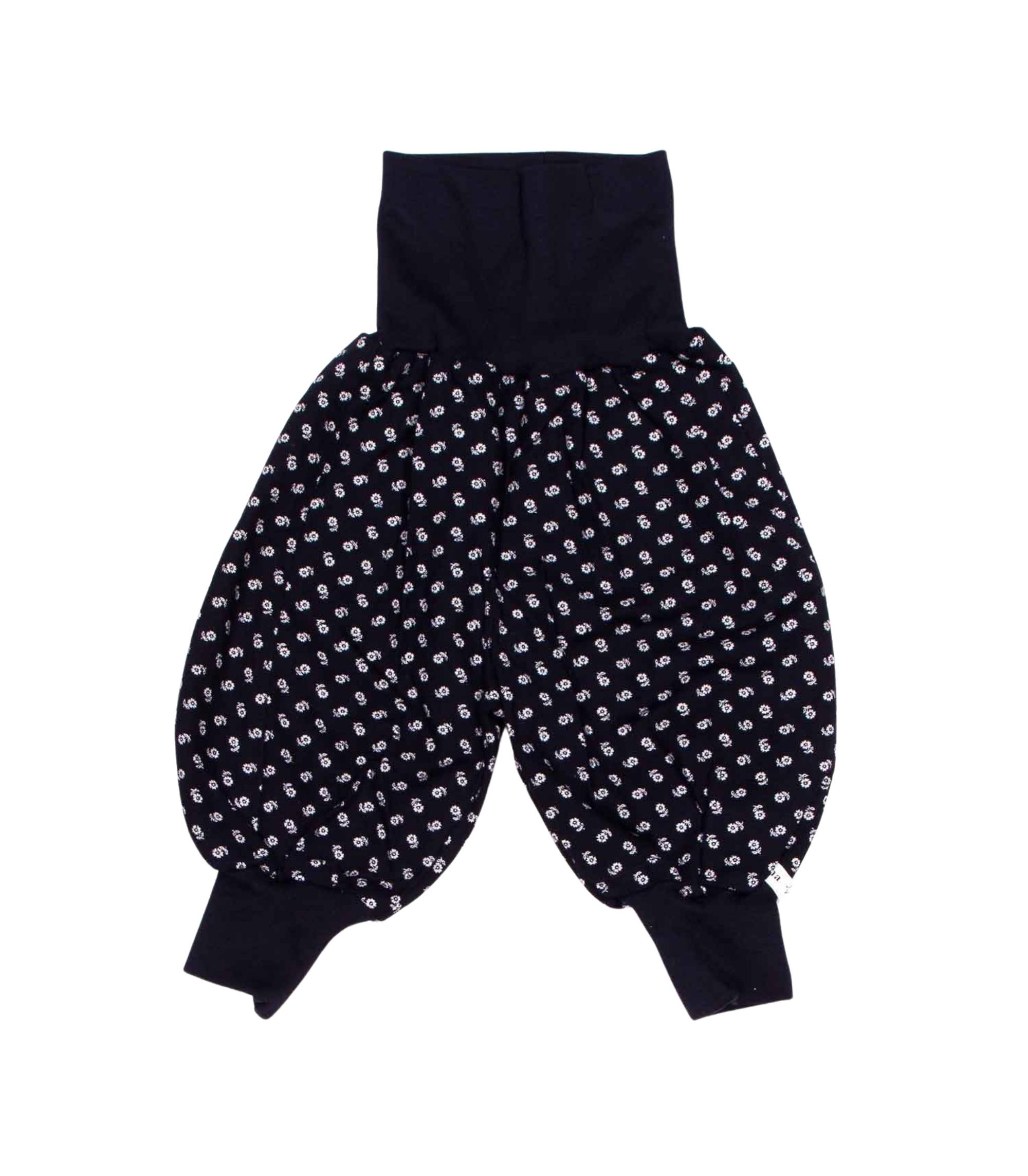 anna * pollack, Dirndl Piratenhose schwarz, Bund schwarz