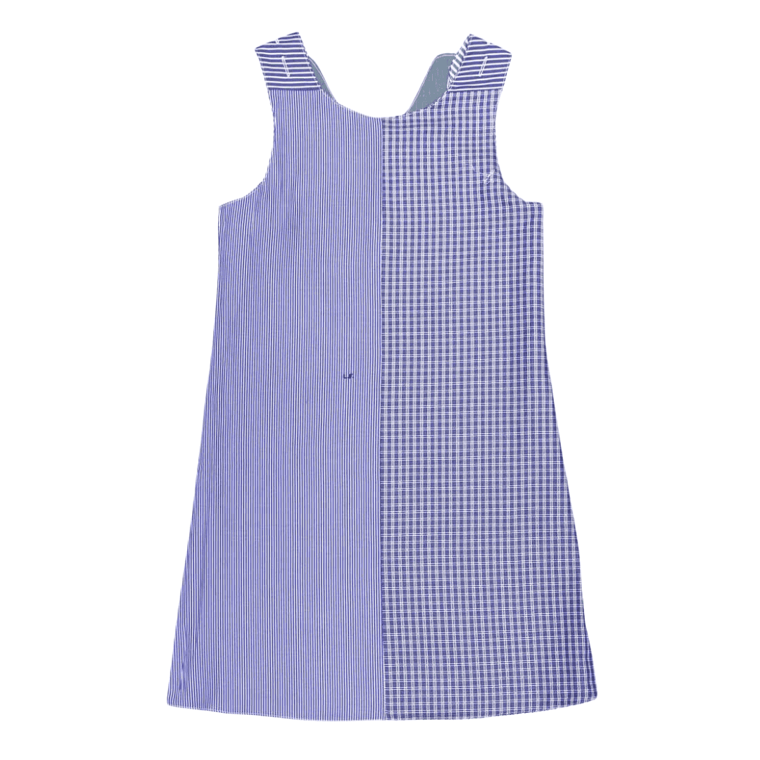 anna * pollack, Wendekleid, 110-134, blau und grün, Rückseite blau