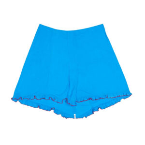 anna * pollack, A-Rock türkis mit Rüsche, Ansicht Vorne