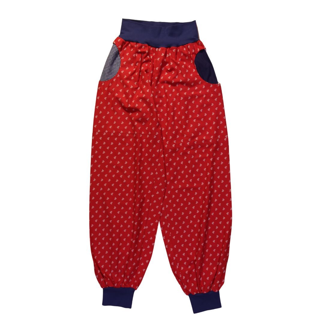 Piratenhose Dirndl rot rot