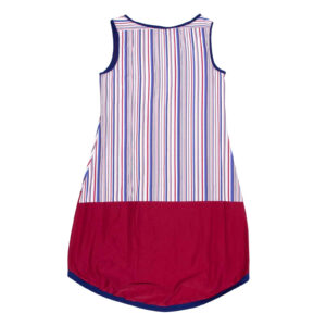 anna * pollack, Kleid Sonnenbrise rot blau, medium , Ansicht Rücken