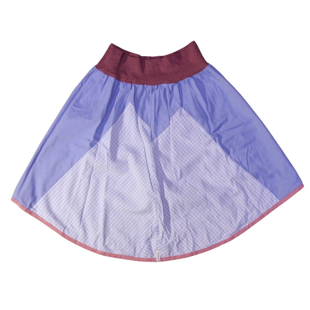 anna * pollack, Wenderock rot blau in large, Rückseite blau