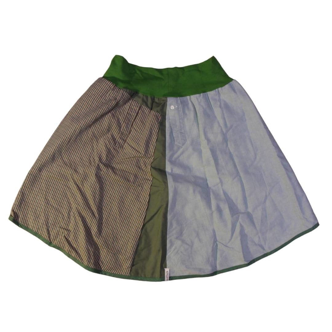 anna * pollack, Wenderock medium, grün braun, Rückseite grün