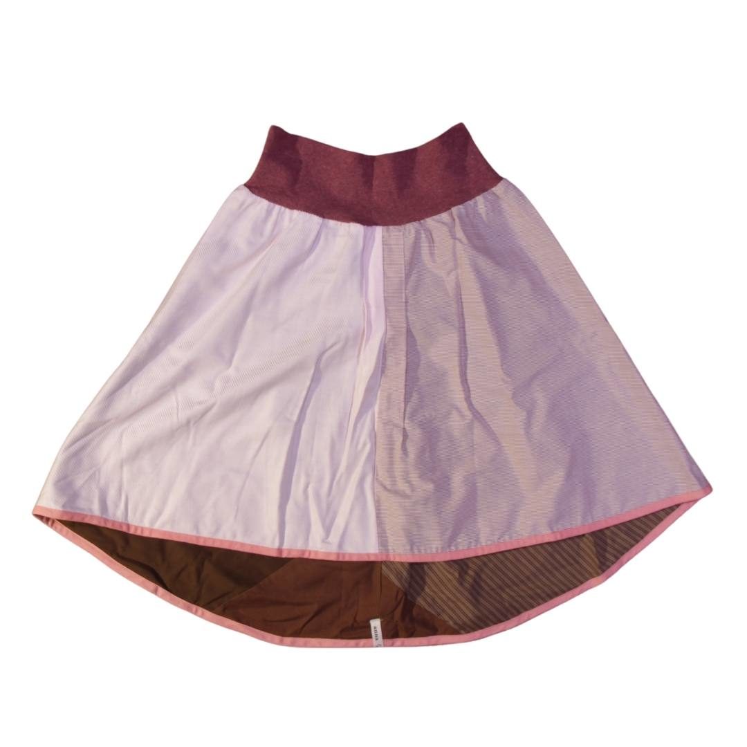 anna * pollack, Wenderock small, rosa braun, Vorderseite rosa