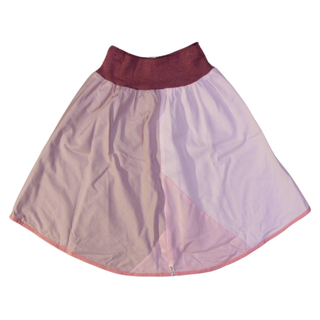 anna * pollack, Wenderock small, rosa braun, Rückseite rosa