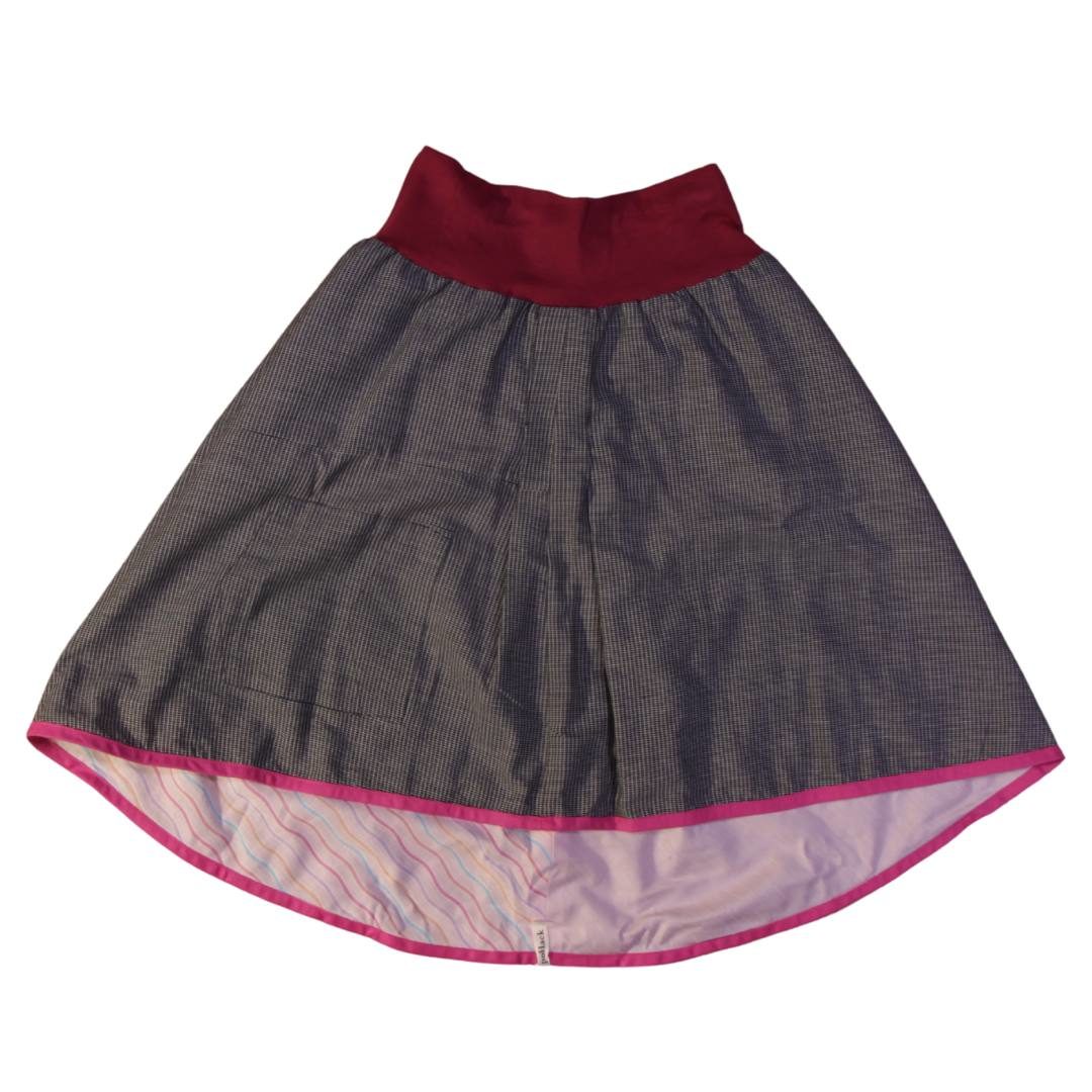 anna * pollack, Wenderock small, rosa grau, Vorderseite grau