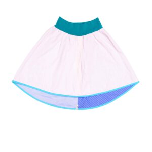 anna * pollack, Wenderock small, rosa blau, Vorderseite rosa