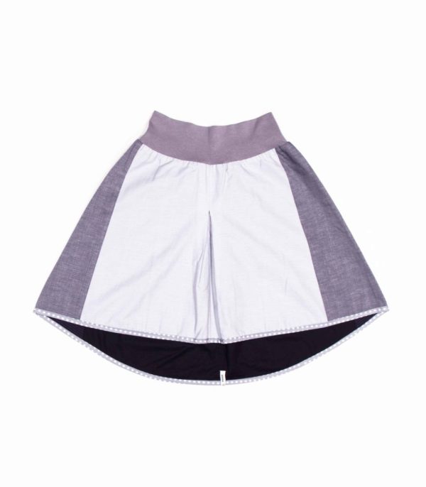 anna * pollack, Wenderock small, schwarz grau, Vorderseite grau