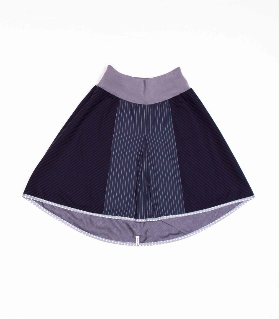 anna * pollack, Wenderock small, schwarz grau, Vorderseite schwarz