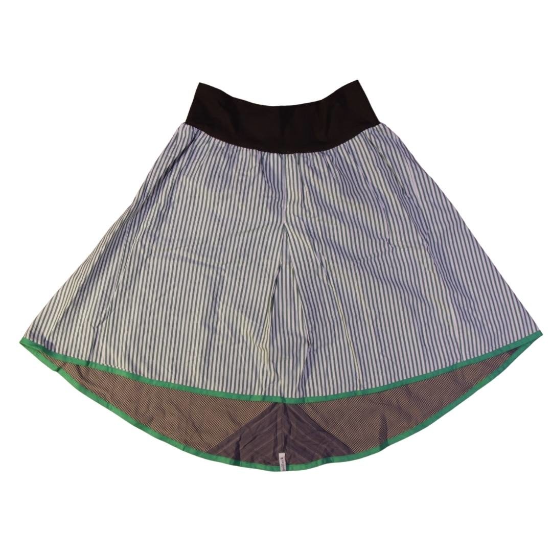 anna * pollack, Wenderock x-large, grün braun, Vorderseite grün