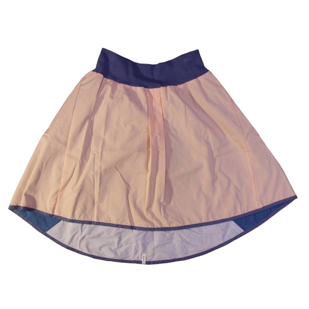 anna * pollack, Wenderock x-large, orange blau, Vorderseite orange