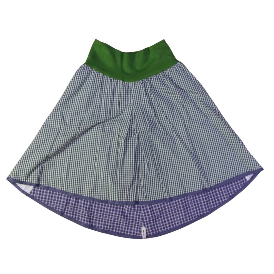 anna * pollack, Wenderock x-small, blau grün, Vorderseite grün