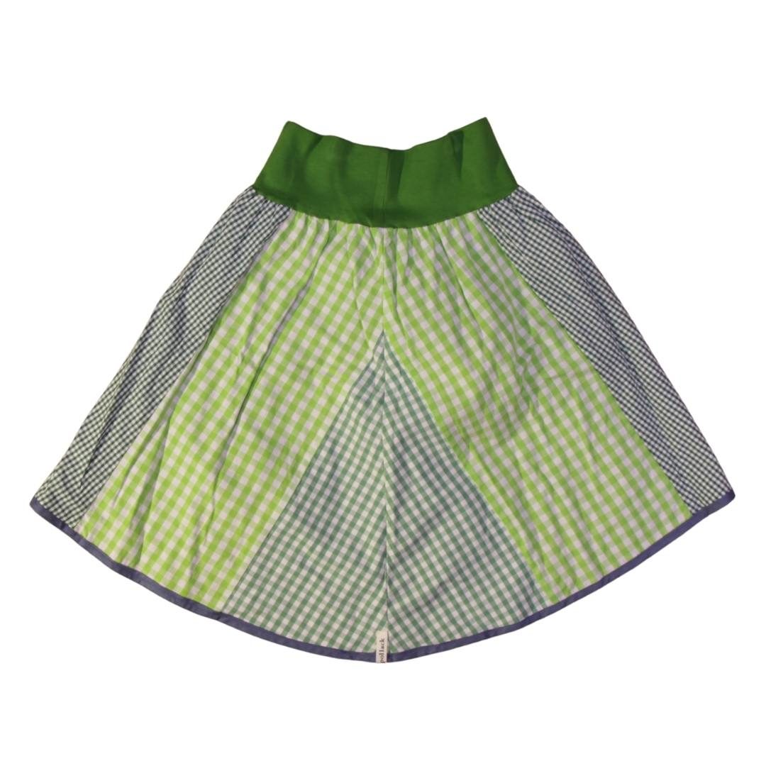 anna * pollack, Wenderock x-small, blau grün, Rückseite grün