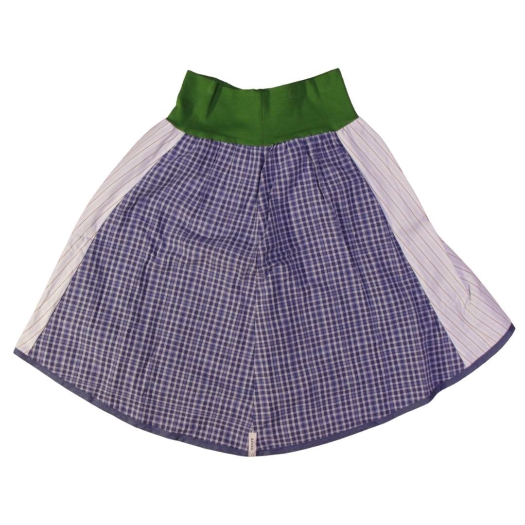anna * pollack, Wenderock x-small, blau grün, Rückseite blau