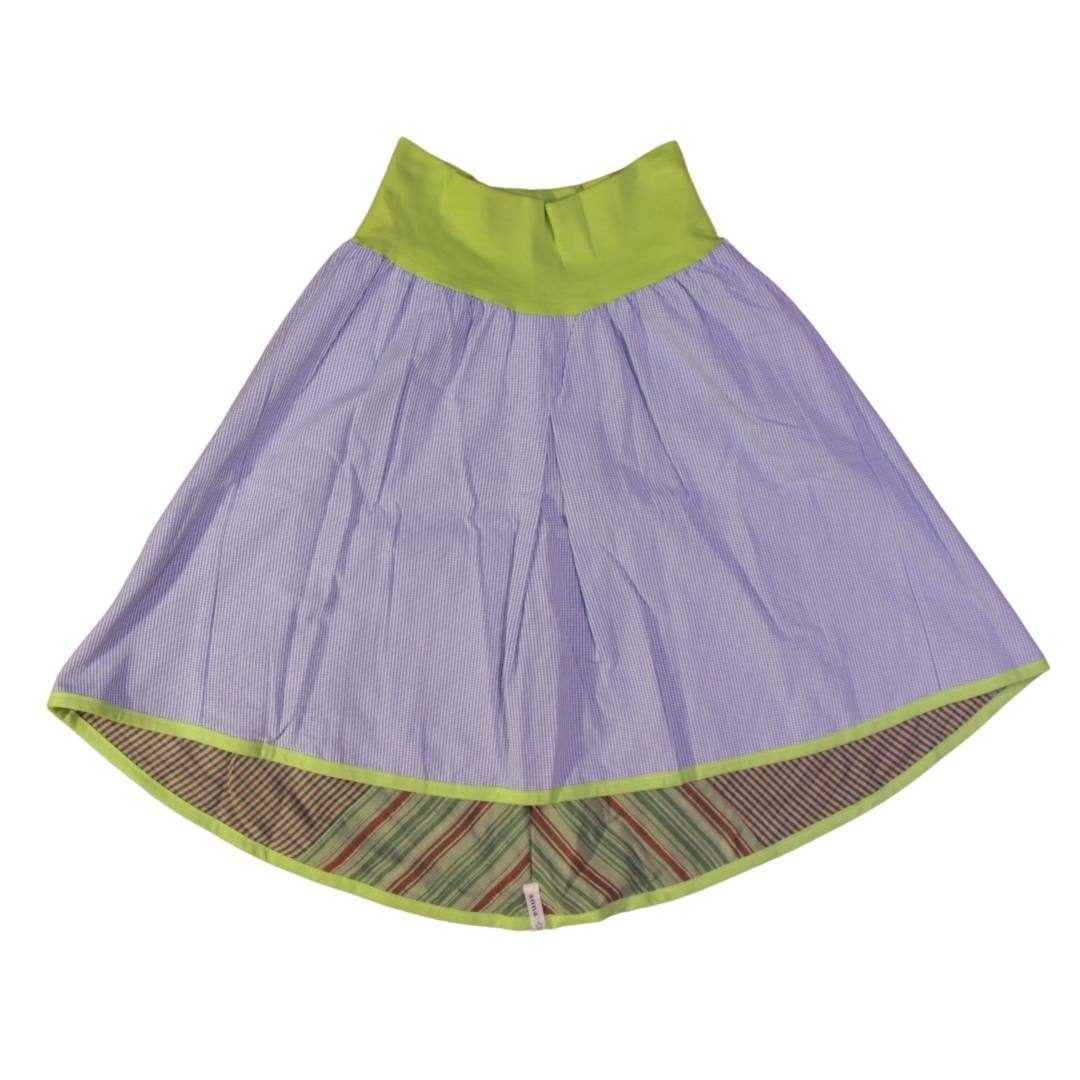 anna * pollack, Wenderock, xsmall, blaugrün, Vorderseite blau