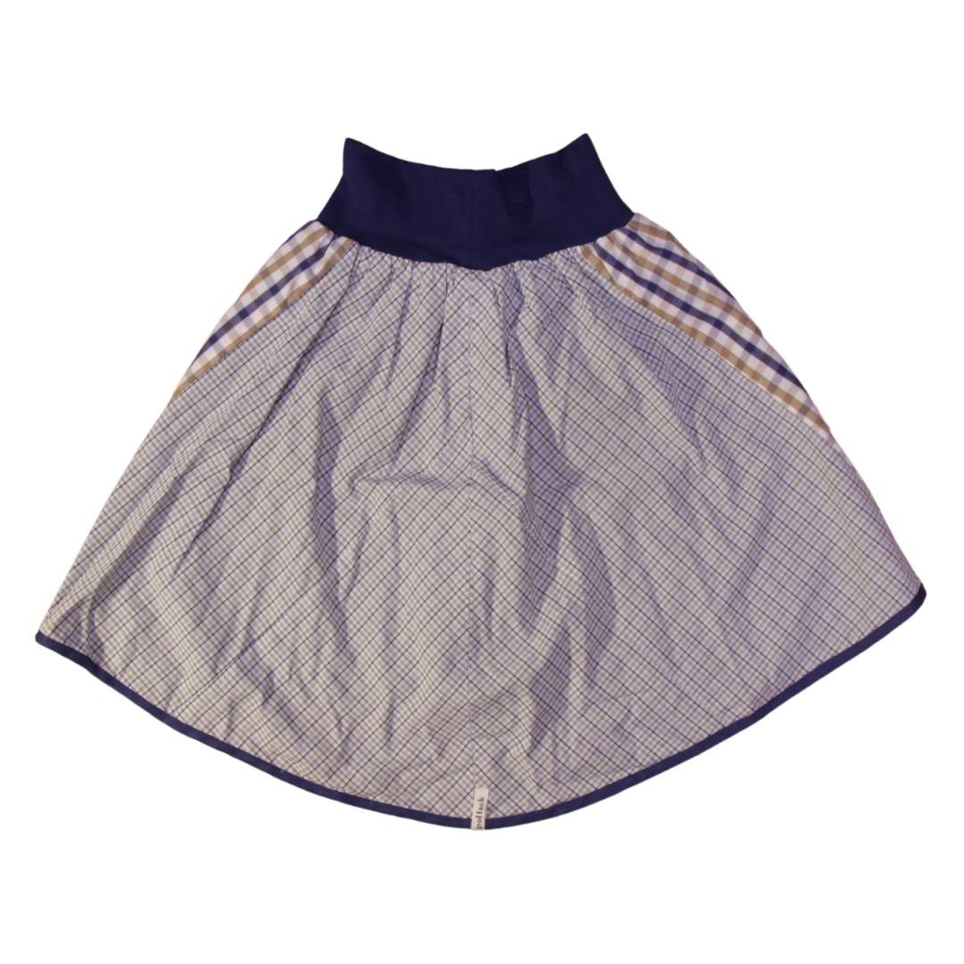 anna * pollack, Wenderock x-small blau schwarz, Rückseite blau