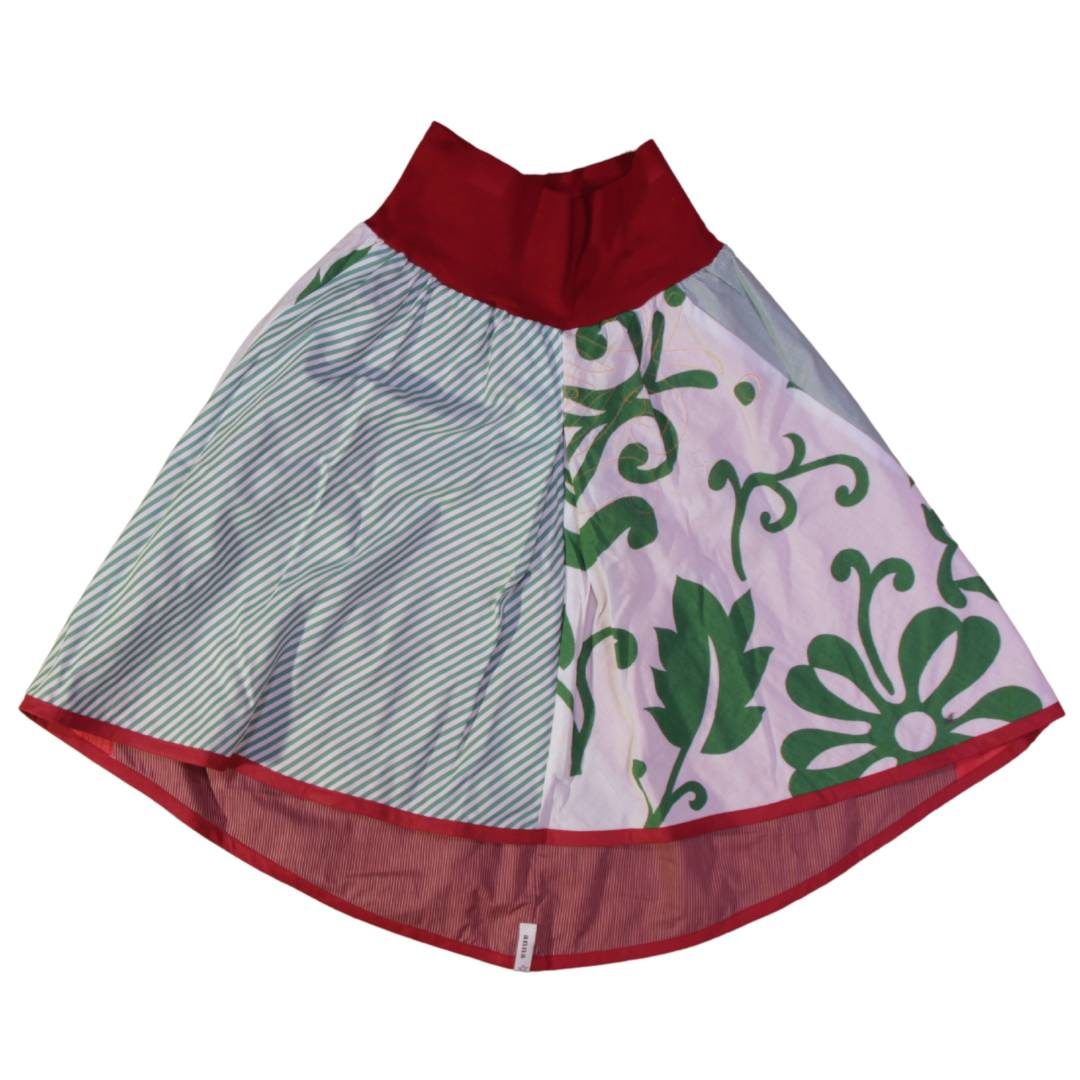 anna * pollack, Wenderock x-small rot grün, Vorderseite grün