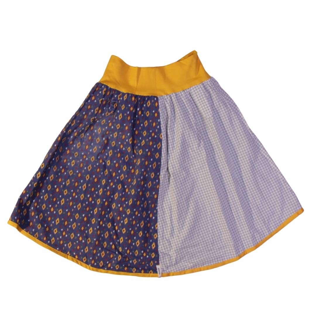 anna * pollack, wenderock_xsmall, blau schwarz, Rückseite blau