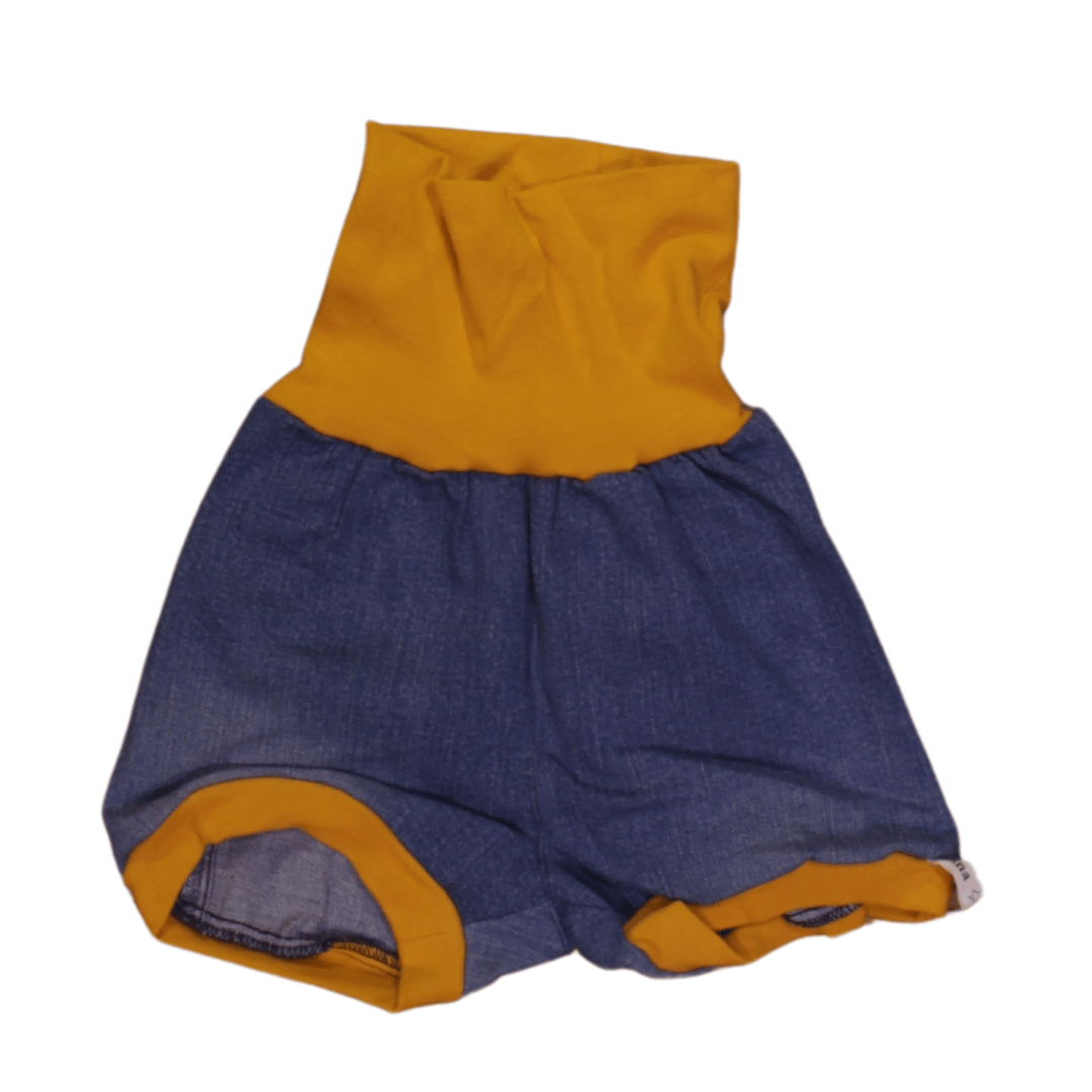 anna * pollack, Shorty Denim, 56-80, Denim, Bund Curry