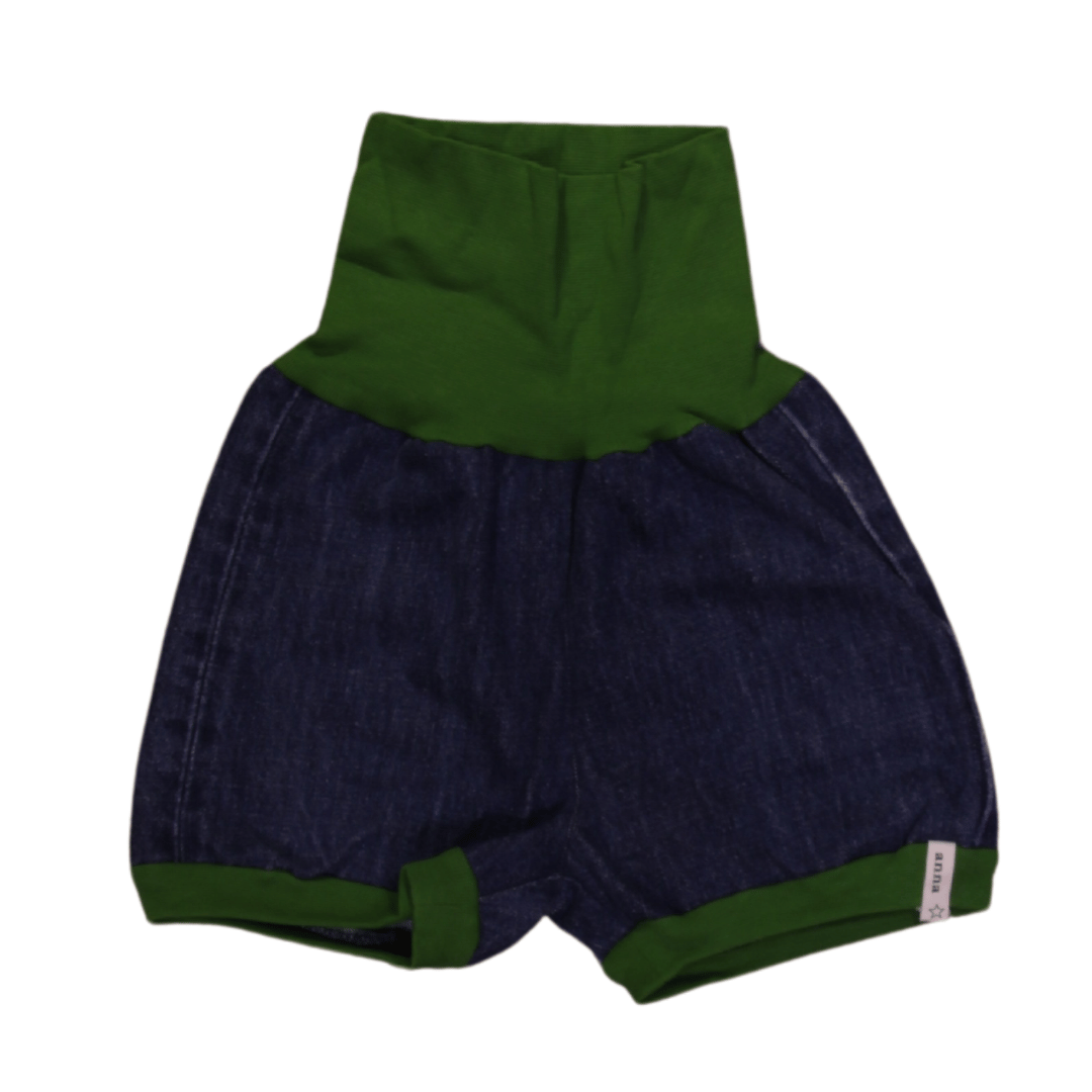 anna * pollack, Shorty Denim, 56-80, Denim, Bund Grün