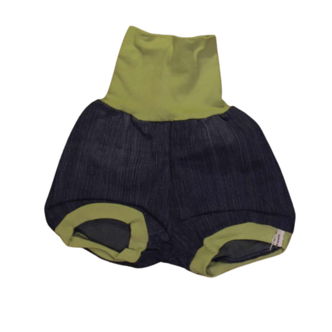 anna * pollack, Shorty Denim, 56-80, Denim, Bund Hellgrün