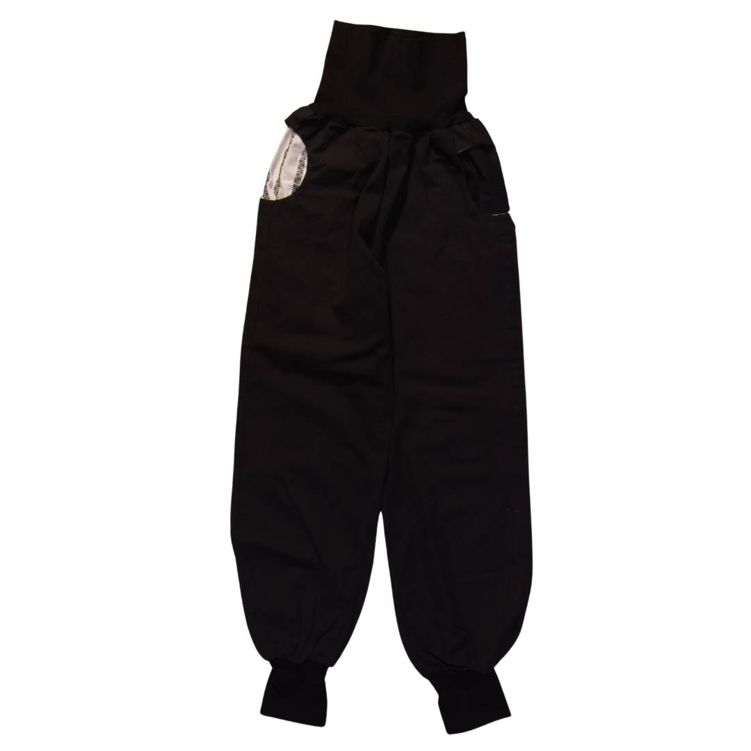 anna * pollack, PIratenhose Mixed, 134-152, Schwarz, Bund und Taschen Schwarz