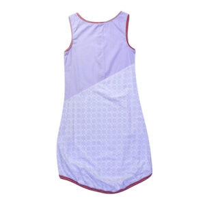 anna * pollack, Kleid Sonnenbrise hellblau, x-small, Bündchen grau-rot geringelt, Ansicht Vorne