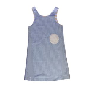 anna * pollack, Wendekleid, 110-134, gelb mit grün, Vorderseite grün