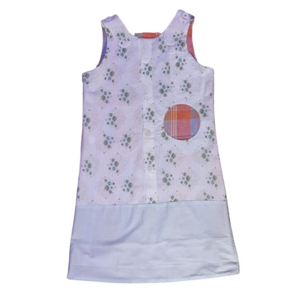 anna * pollack, Wendekleid, 110-134, rosa hellblau, Vorderseite hellblau