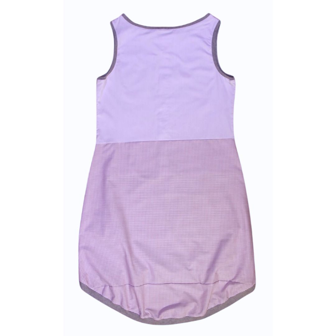 anna * pollack, Kleid Sonnenbrise flieder , Uni und Streif, Ansicht Rücken