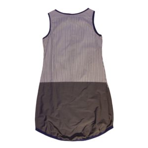 anna * pollack, Kleid Sonnenbrise grau , Uni und Streif, Ansicht Rücken