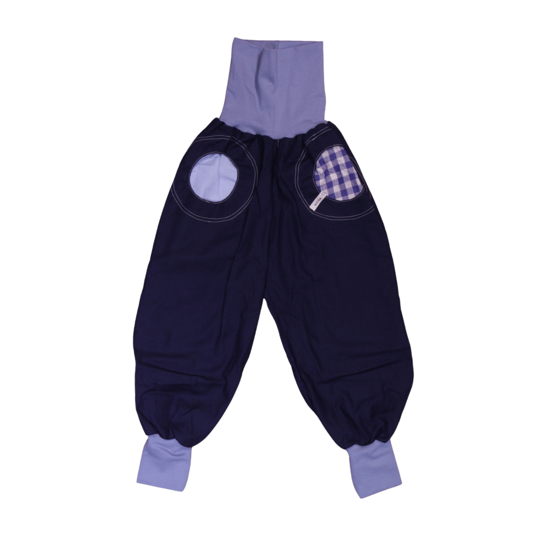 anna * pollack, PIratenhose Mixed, 110-134, dunkelblau, Bund und Taschen hellblau