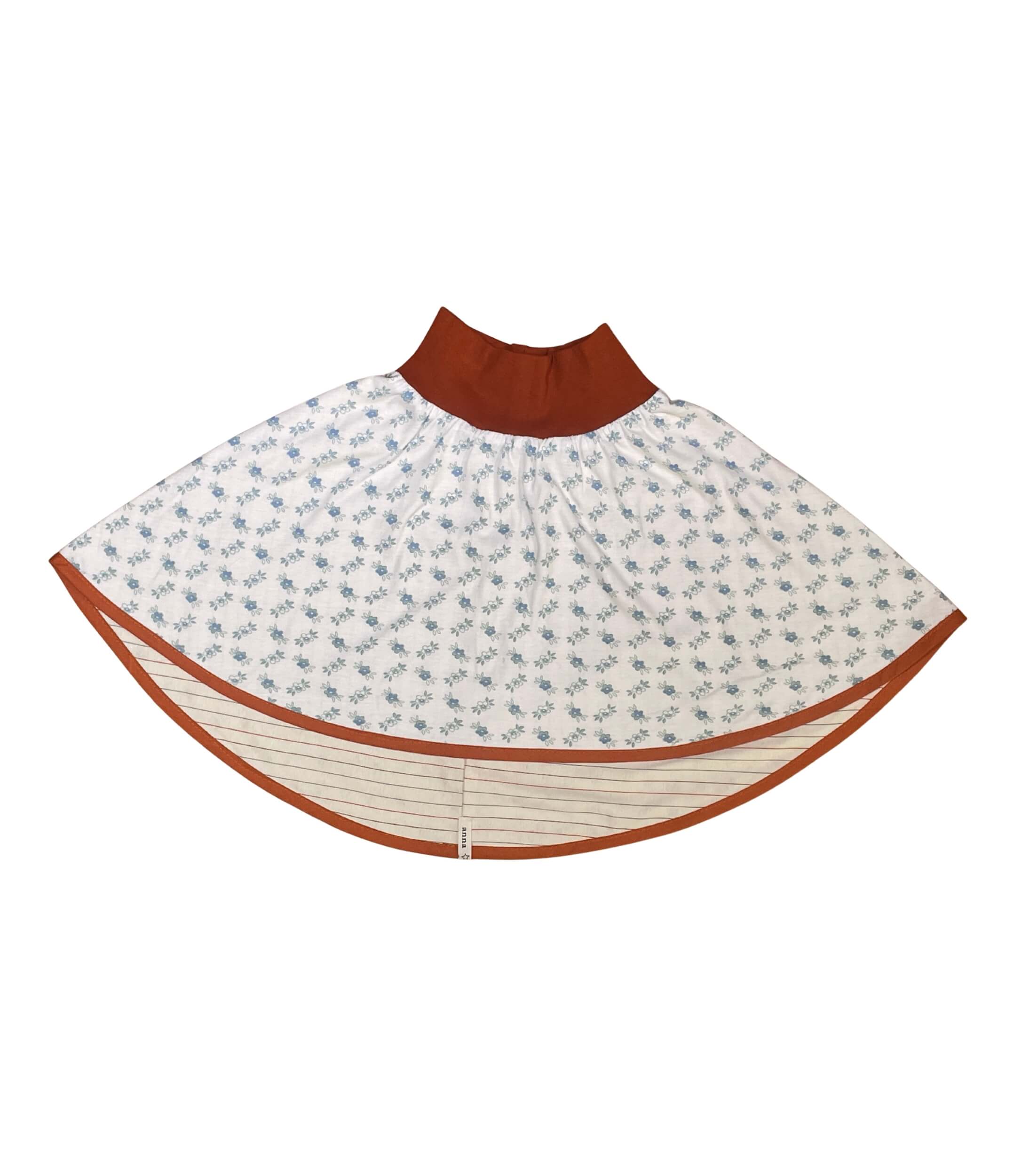 anna * pollack, Wenderock 110-134, jersey beige blau, Vorderseite blau