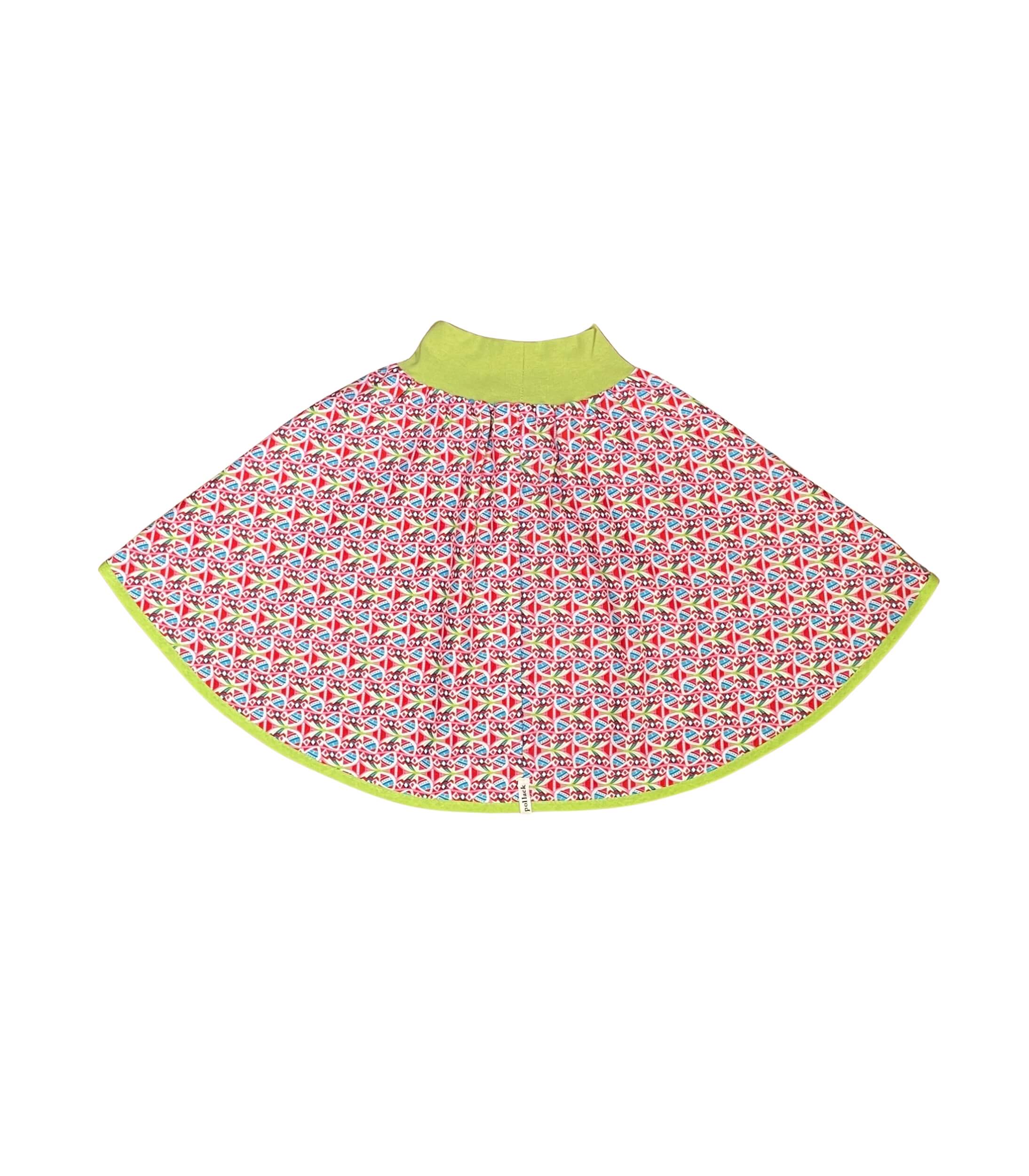 anna * pollack, Wenderock 134-152, gelb pink, Rückseite pink