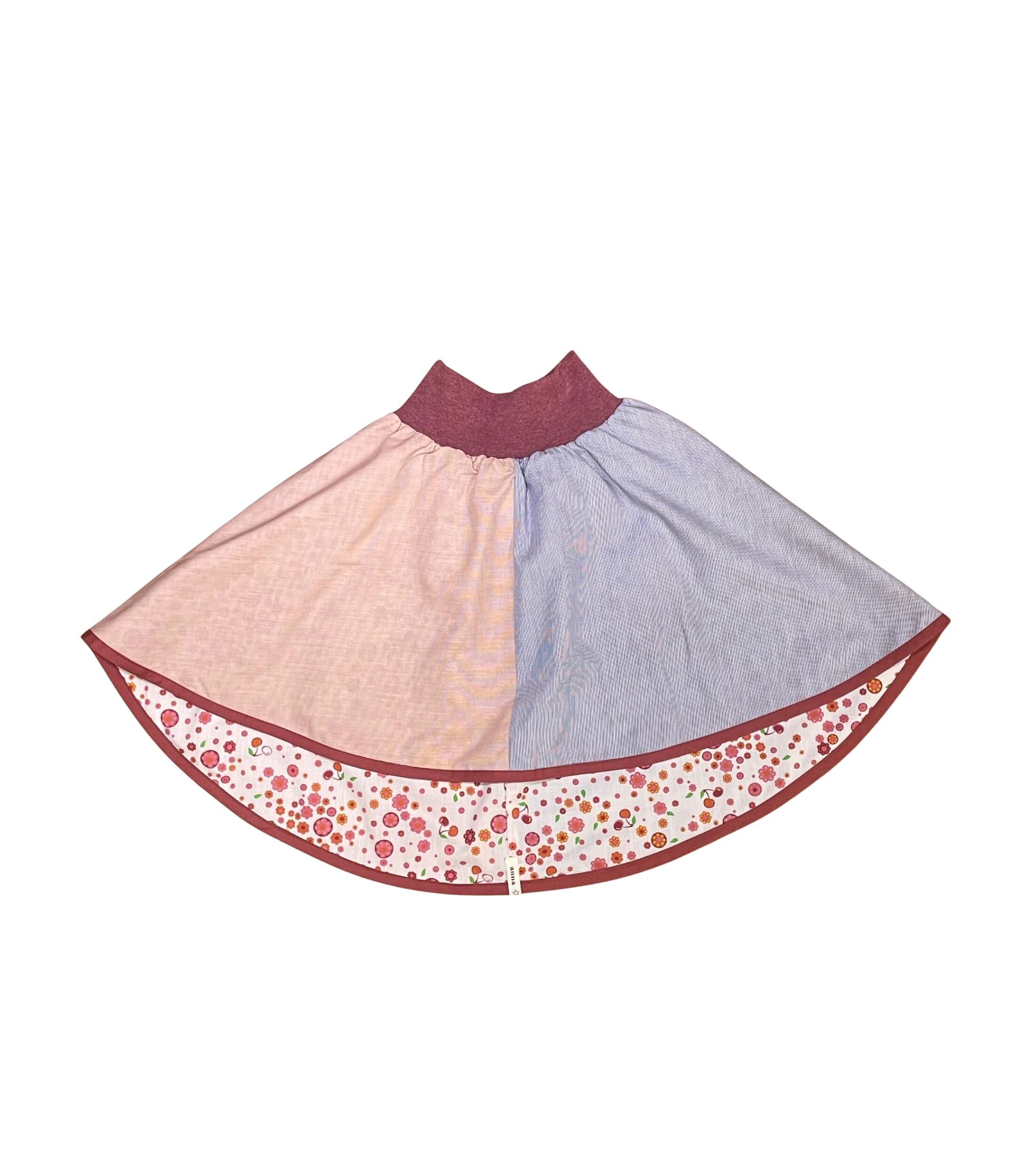 anna * pollack, Wenderock 134-152, rosa blau, Vorderseite rosa