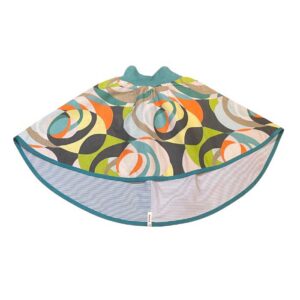 anna * pollack, Wenderock 134-152, grün, Vorderseite Muster grün