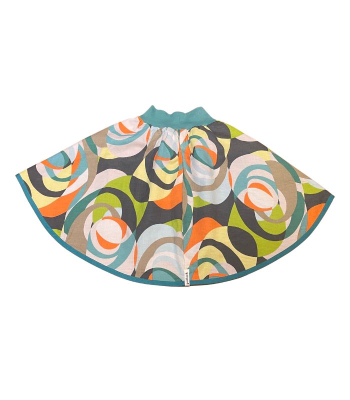 anna * pollack, Wenderock 134-152, grün, Rückseite Muster grün