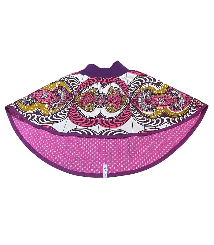 anna * pollack, Wenderock 80-110, Rosa Dirndl Afrika, Vorderseite Afrika Rosa