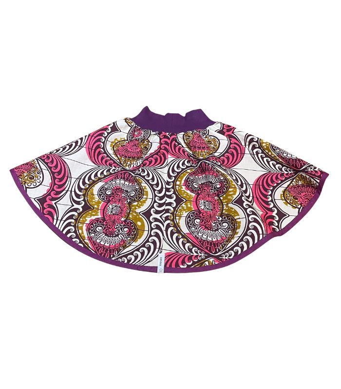 anna * pollack, Wenderock 80-110, Rosa Dirndl Afrika, Rückseite Afrika Rosa