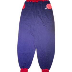 anna * pollack, PIratenhose Mixed, Large, Jersey Marine, Bund und Taschen Rot